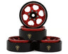 Treal Hobby Type D 1.0" Concave 6-Spok Beadlock Wheels (4) (21.2g)