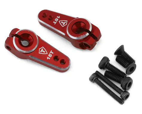 Treal Hobby Axial SCX24 Aluminum Servo Horn (2) (15T) (Emax)