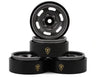 real Hobby Type E 1.0" 6-Slot Beadlock Wheels (4) (21.9g)