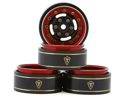 Treal Hobby Type F 1.0" Deep Dish Beadlock Wheels (4) (22.7g)