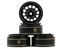 Treal Hobby Type I 1.0" Classic 12-Spoke Beadlock Wheels (4) (27.2g)