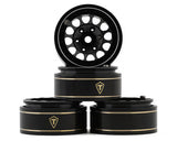 Treal Hobby Type I 1.0" Classic 12-Spoke Beadlock Wheels (4) (27.2g)