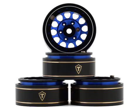 Treal Hobby Type I 1.0" Classic 12-Spoke Beadlock Wheels (4) (27.2g)