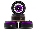 Treal Hobby Type I 1.0" Classic 12-Spoke Beadlock Wheels (4) (27.2g)