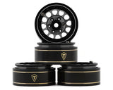 Treal Hobby Type I 1.0" Classic 12-Spoke Beadlock Wheels (4) (27.2g)