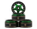 Treal Hobby Type B 1.0" 5-Spoke Beadlock Wheels (4) (22.4g)