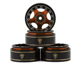Treal Hobby Type B 1.0" 5-Spoke Beadlock Wheels (4) (22.4g)