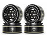 Treal Hobby Type H 1.0" Aluminum 6-Slot Beadlock Wheels (4) (28.4g)