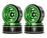 Treal Hobby Type H 1.0" Aluminum 6-Slot Beadlock Wheels (4) (28.4g)