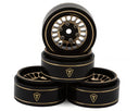 Treal Hobby Type C 1.0" 4-Slot Brass Beadlock Wheels