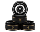 Treal Hobby Type L 1.0" Aluminum Cyclone Beadlock Wheels (4) (27.5g ea)