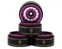 Treal Hobby Type L 1.0" Aluminum Cyclone Beadlock Wheels (4) (27.5g ea)