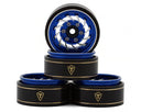 Treal Hobby Type L 1.0" Aluminum Cyclone Beadlock Wheels (4) (27.5g ea)
