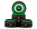 Treal Hobby Type L 1.0" Aluminum Cyclone Beadlock Wheels (4) (27.5g ea)