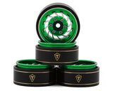 Treal Hobby Type L 1.0" Aluminum Cyclone Beadlock Wheels (4) (27.5g ea)