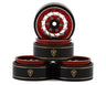 Treal Hobby Type L 1.0" Aluminum Cyclone Beadlock Wheels (4) (27.5g ea)