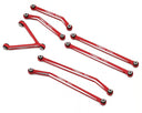 Treal Hobby Axial SCX24 Aluminum High Clearance Link Set (Deadbolt)