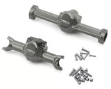Treal Hobby Axial SCX30 7075 Aluminum Front & Rear Axle Housings Set