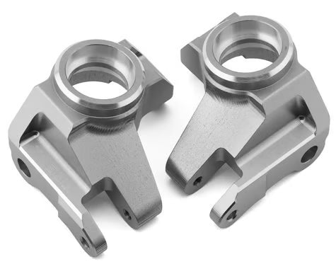 Treal Hobby SCX6 Aluminum Front Steering Knuckles (2)