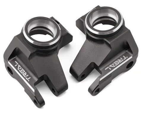 Treal Hobby SCX6 Aluminum Front Steering Knuckles (2)