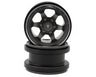 Treal Hobby Type A 2.9" 6-Spoke Slotted Beadlock Aluminum Wheels (2) (256g)