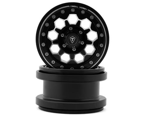 Treal Hobby Type B 2.9" 10-Hole Honeycomb Beadlock Wheels (2) (237g)