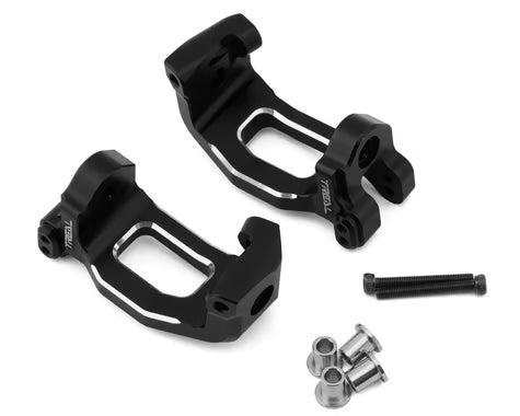 Treal Hobby Aluminum Front C Hub Spindle Carriers for Traxxas Sledge (2)