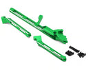 Treal Hobby Aluminum Rear Chassis Brace & Towers Set for Traxxas Sledge