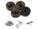 Treal Hobby Extended Brass Wheel Hub Hex for Traxxas