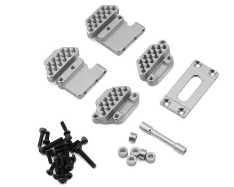 Treal Hobby 7075 Aluminum Shock Mount Set for Traxxas® TRX-4M® High Trail™ (2) (Front/Rear)