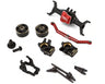 Treal Hobby Aluminum Front Portal Axle Set for Traxxas TRX-4M w/Brass Covers