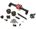 Treal Hobby Aluminum Complete Rear Portal Axle for Traxxas TRX-4M w/Brass Covers