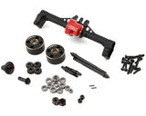 Treal Hobby Aluminum Complete Rear Portal Axle for Traxxas TRX-4M w/Brass Covers