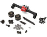 Treal Hobby Aluminum Complete Rear Portal Axle for Traxxas TRX-4M w/Brass Covers