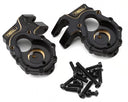 Treal Hobby Brass Steering Knuckles Portal Covers for Traxxas TRX-4