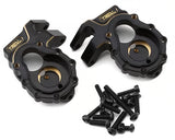Treal Hobby Brass Steering Knuckles Portal Covers for Traxxas TRX-4