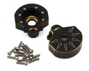 Treal Hobby Heavy Brass Outer Portal Housing Covers for Traxxas TRX-4