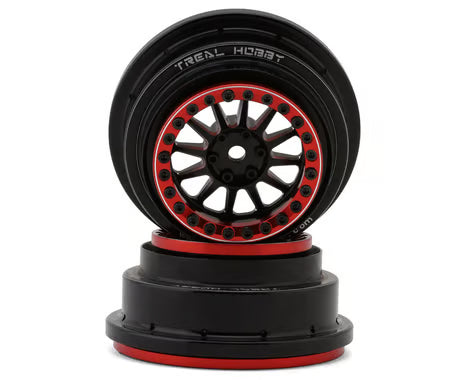 Treal Hobby Type A Aluminum Beadlock Wheels for Traxxas® UDR®  (2) (Front/Rear) w/17mm Hex