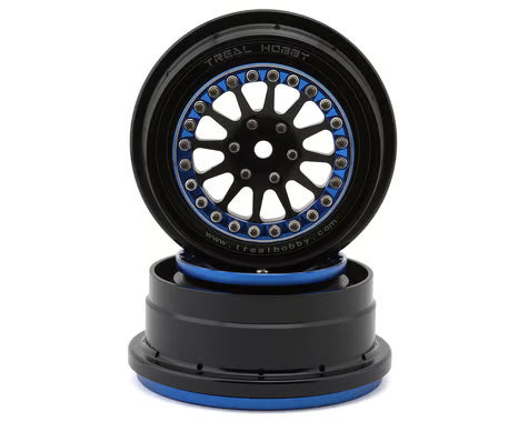 Treal Hobby Type B Aluminum Beadlock Wheels for Traxxas® UDR® (2) w/17mm Hex