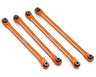 Treal Hobby Axial UTB18 Aluminum Lower Chassis 4-Link Upgrade Set