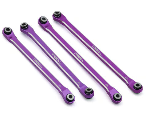 Treal Hobby Axial UTB18 Aluminum Lower Chassis 4-Link Upgrade Set