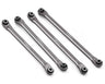 Treal Hobby Axial UTB18 Aluminum Lower Chassis 4-Link Upgrade Set
