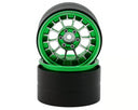 Treal Hobby 2.2" Type-A Aluminum 1/10 Rock Crawler Beadlock Wheels (2) (115g ea)