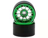 Treal Hobby 2.2" Type-A Aluminum 1/10 Rock Crawler Beadlock Wheels (2) (115g ea)