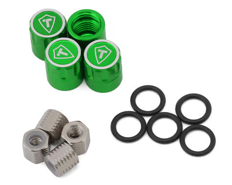 Treal Hobby 1.9" Scale 4mm Wheel Center Caps (4)