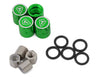 Treal Hobby 1.9" Scale 4mm Wheel Center Caps (4)