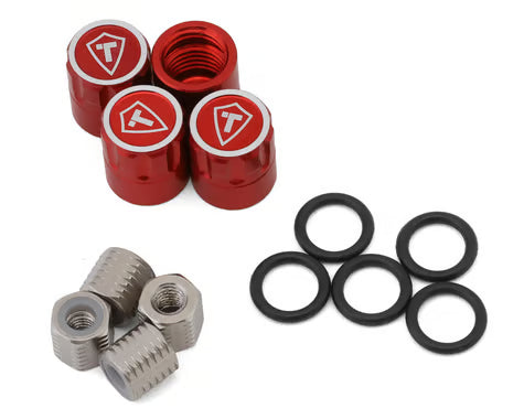 Treal Hobby 1.9" Scale 4mm Wheel Center Caps (4)