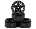 Treal Hobby Type B 1.55" Classic 5-Spoke Beadlock Wheels (4) (102.5g ea)