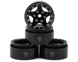 Treal Hobby Type B 1.55" Classic 5-Spoke Beadlock Wheels (4) (102.5g ea)