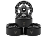 Treal Hobby Type B 1.55" Classic 5-Spoke Beadlock Wheels (4) (102.5g ea)